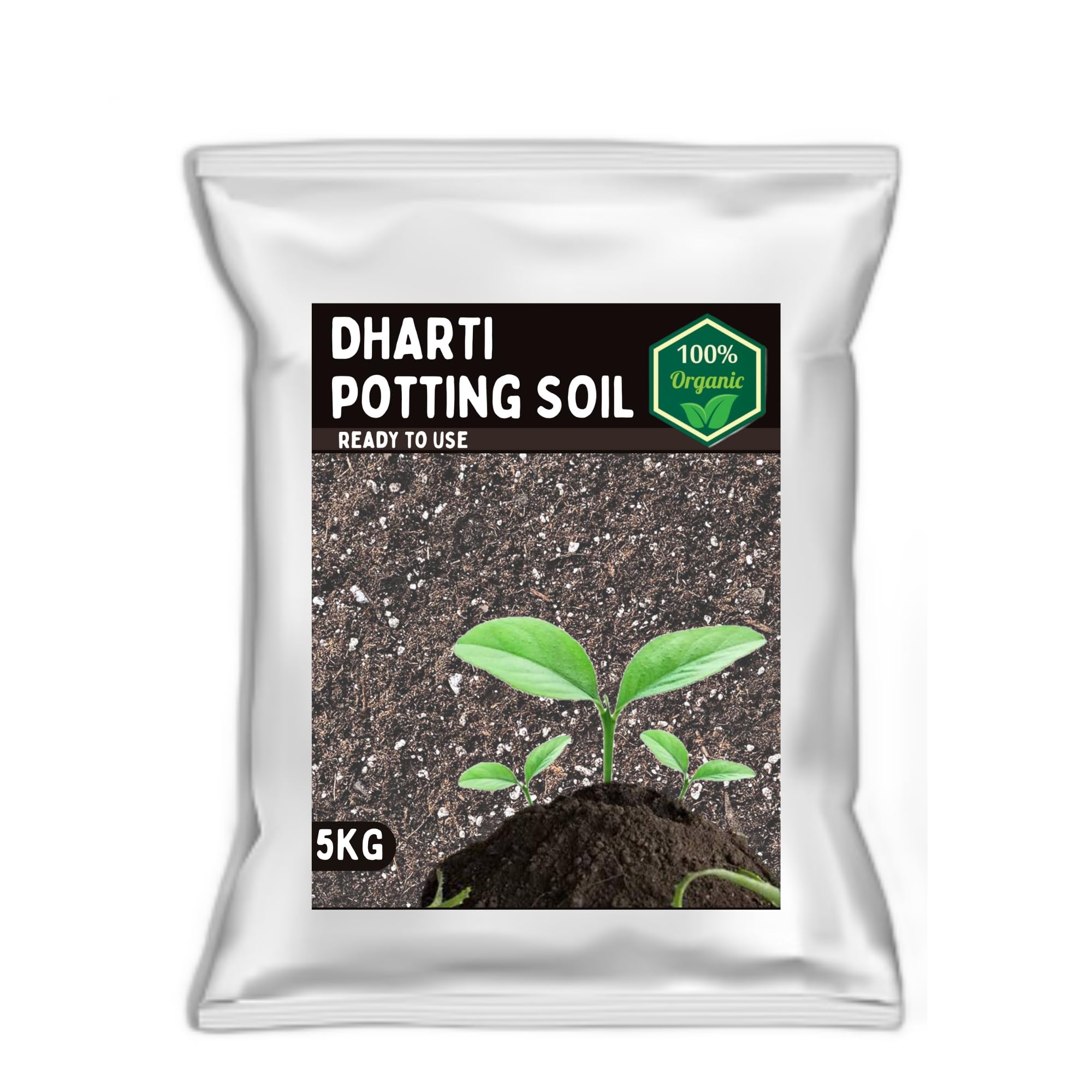 Potting Soil Mix for Plant - 5kg All Purpose Potting Soil Ready to use | Made with vermicompost/Neem Cake/Potash/River Sand/Bone Meal (30) (B0CJ73GNTD) Amazon Price History, Amazon Price Tracker