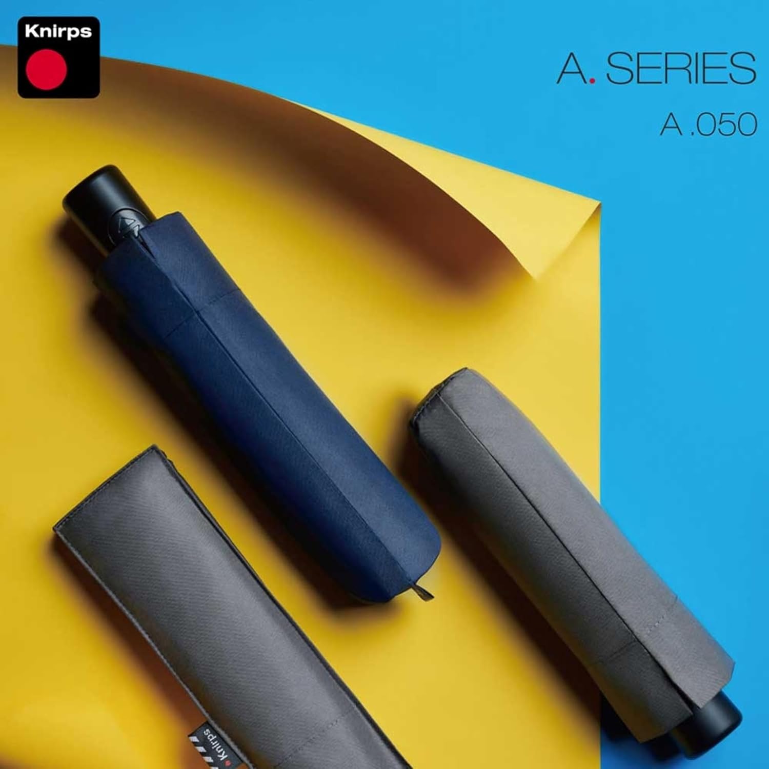 Knirps A.050 Dark Grey Manual Open Close Travel Rain Umbrella for Adults – Ultra Lightweight, Compact Windproof 38.5" Water Resistant Canopy, Steel Aluminum Frame, Travel Case Included - Image 7