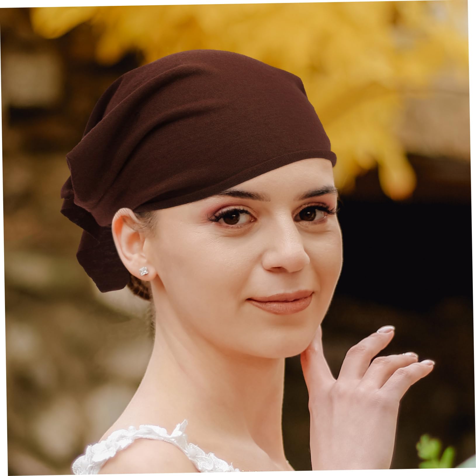 Bandana pour Femmes Bohème, Lot de 6, Coton Polyester, Foulard Triangulaire