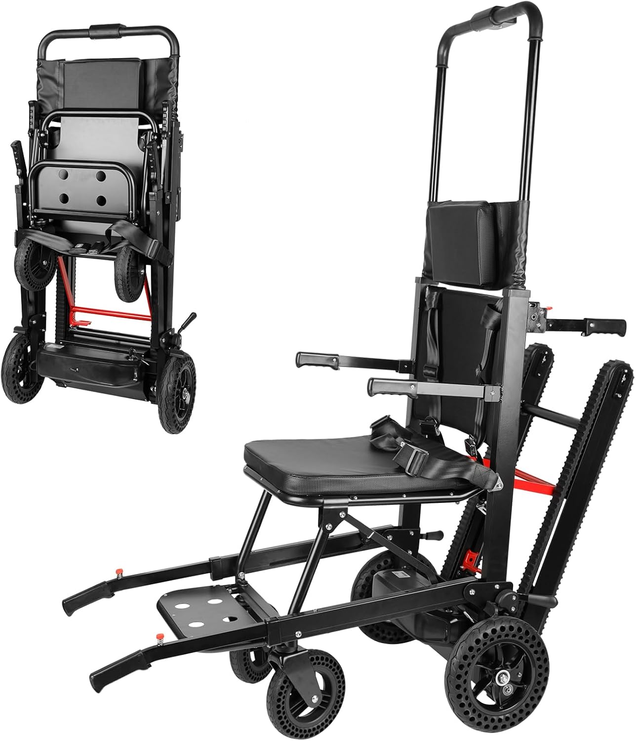 Electric Mobile Chair, Supports Up to 480lbs, 80lbs Heavy-Duty Folding Chair for Indoor and Outdoor Use