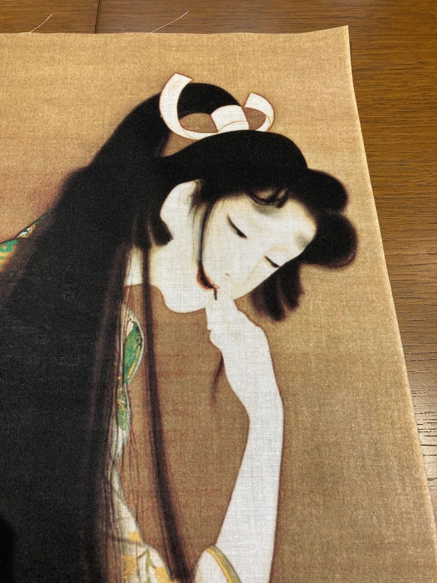 手描き模写 上村松園 焔