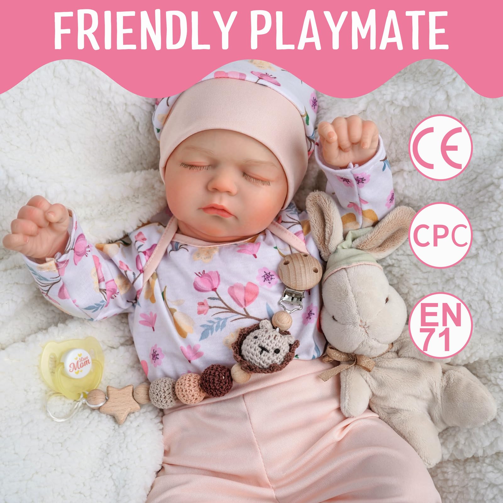 Amazon | BABESIDE 本物そっくり リボーン ベビードール - 20インチ