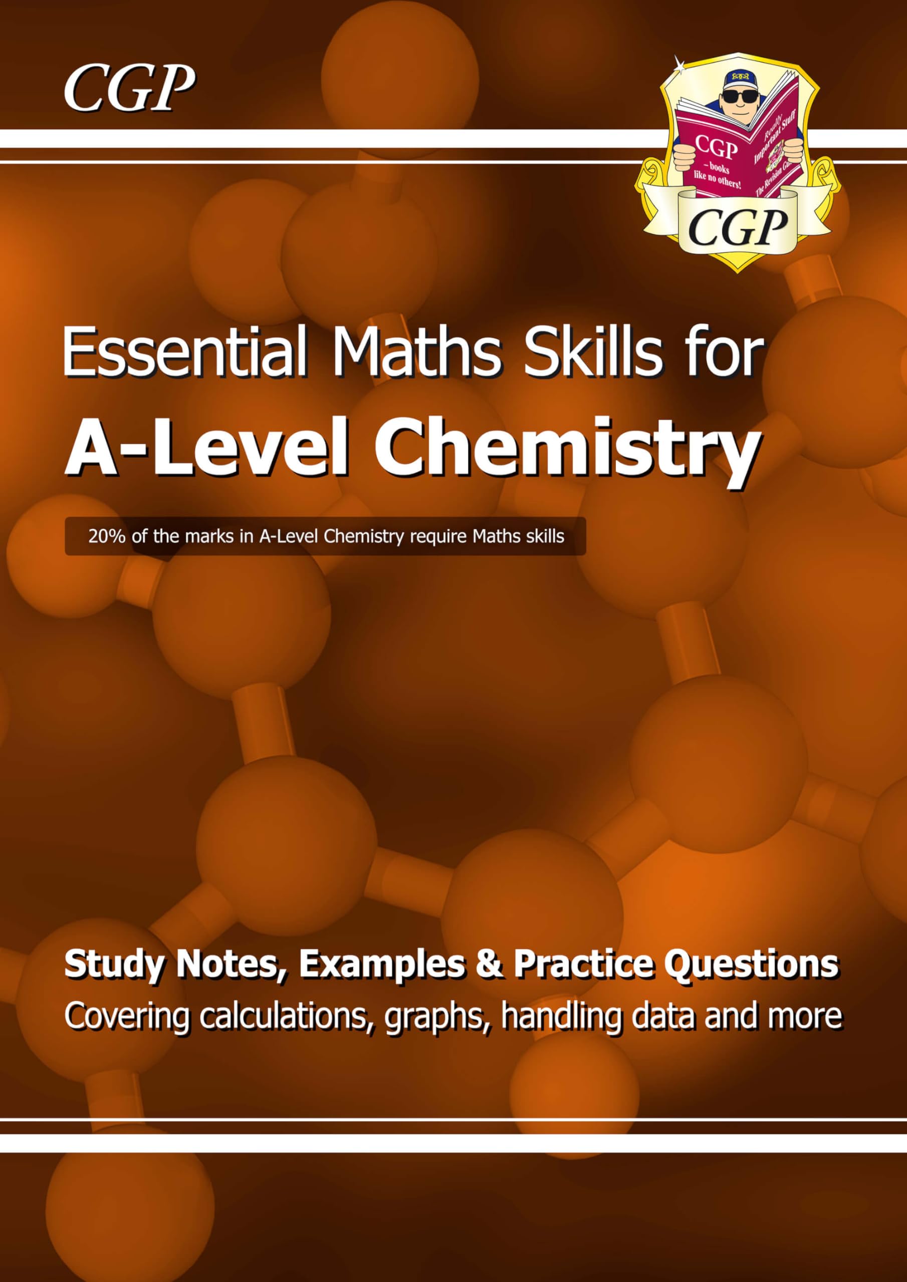 A-Level Chemistry: Essential Maths Skills by CGP Books (Paperback Book)