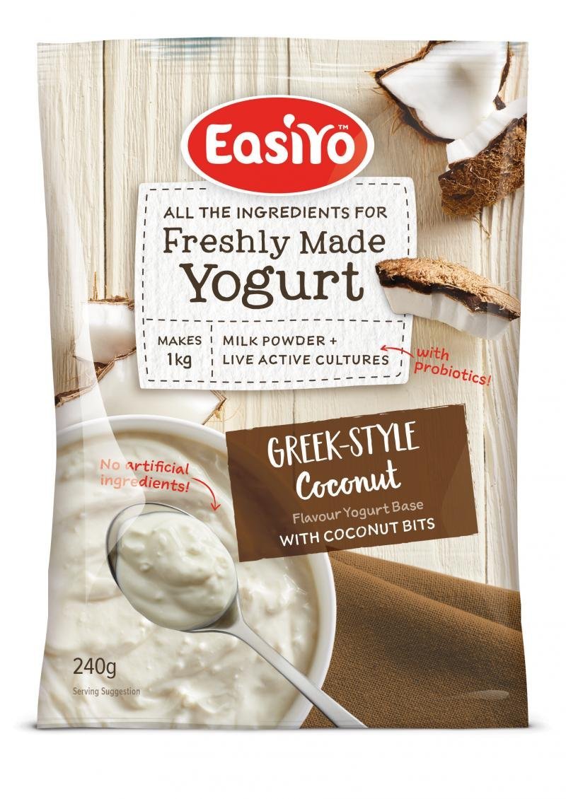 Easiyo Greek & Coconut Premium Yoghurt Mix 240g