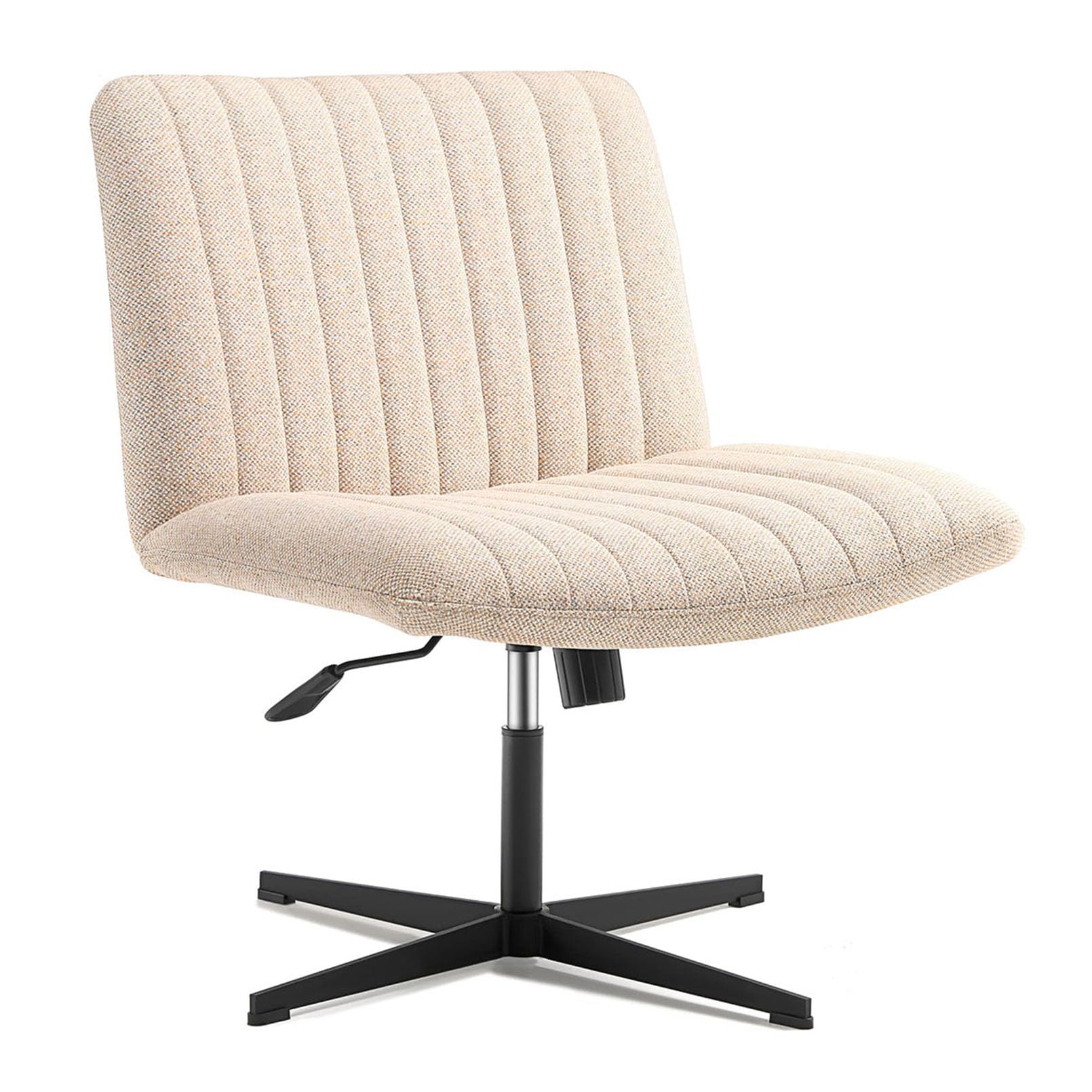 Chaise de bureau sans bras compacte pour optimiser les petits espaces