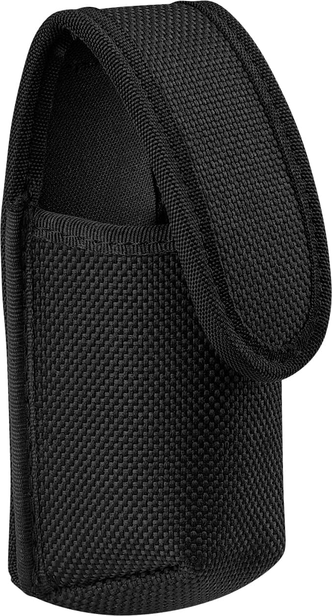 Shield Wallets Nylon OC Pepper Spray Holder with Hidden Snap & MOLLE Attachment, Tactical Mace Holster for Duty Belt or Vest, MK Series Canister Case, Made in USA
