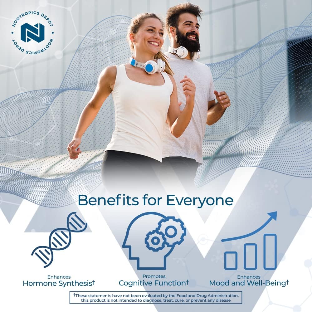 Nootropics Depot Pregnenolone Quick Dissolve Tablets | 5mg | Micronized | Mood, Cognition, & Hormone Support | 120 Count - Image 4