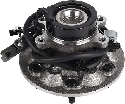Autoround 515105 Front Right Wheel Hub and Bearing Assembly fit for 2004-2008 Chevy Colorado, GMC Canyon, Isuzu I-280/ I-290/ I-370, Passenger Side 6 Lugs w/ABS