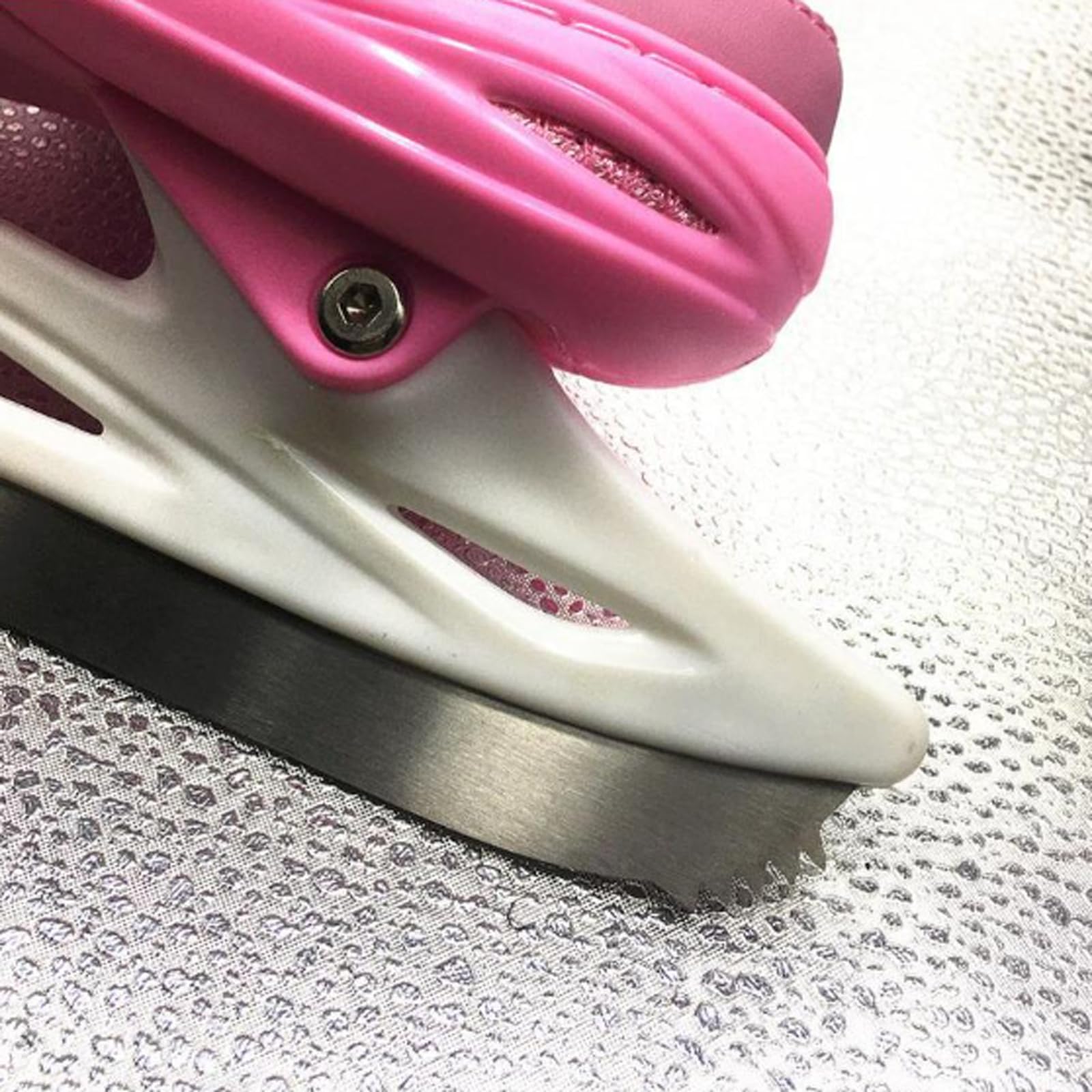 Patins artistiques pour Les Adolescent Garçon Fille-Patins À Glace avec Système De Laçage Rapide Et Boucle À Poussoir pour Un Maintien Sûr-Patins à Glace réglables-Quatre Couleurs