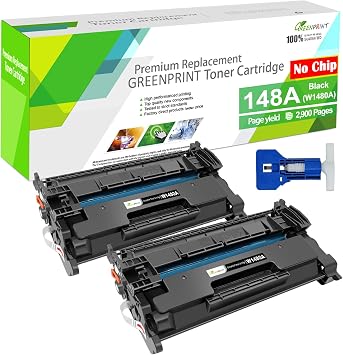 2 Packs 148A W1480A NO CHIP with Tool Compatible Toner Cartridges Standard Capacity 2900 Pages for H P Pro 4001 4001n 4001dn 4001dw 4101dw 4101fdn 4101fdw Printer, Doesnt Work with H P+ Printers
