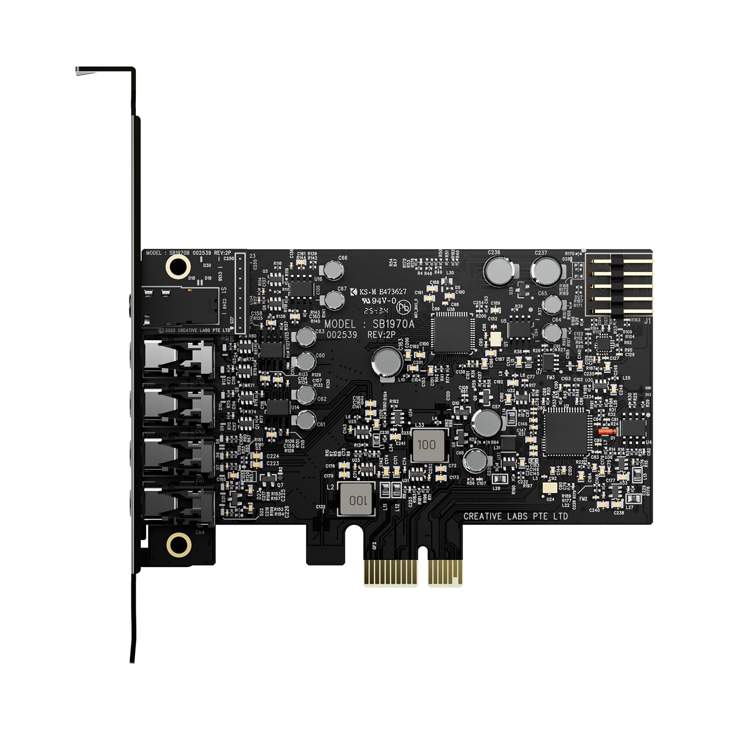 Creative Sound Blaster Audigy FX PRO Hi-RES PCI-e Scheda Audio con 7.1 Surround Premium e Virtuale, e AutoEq per PC