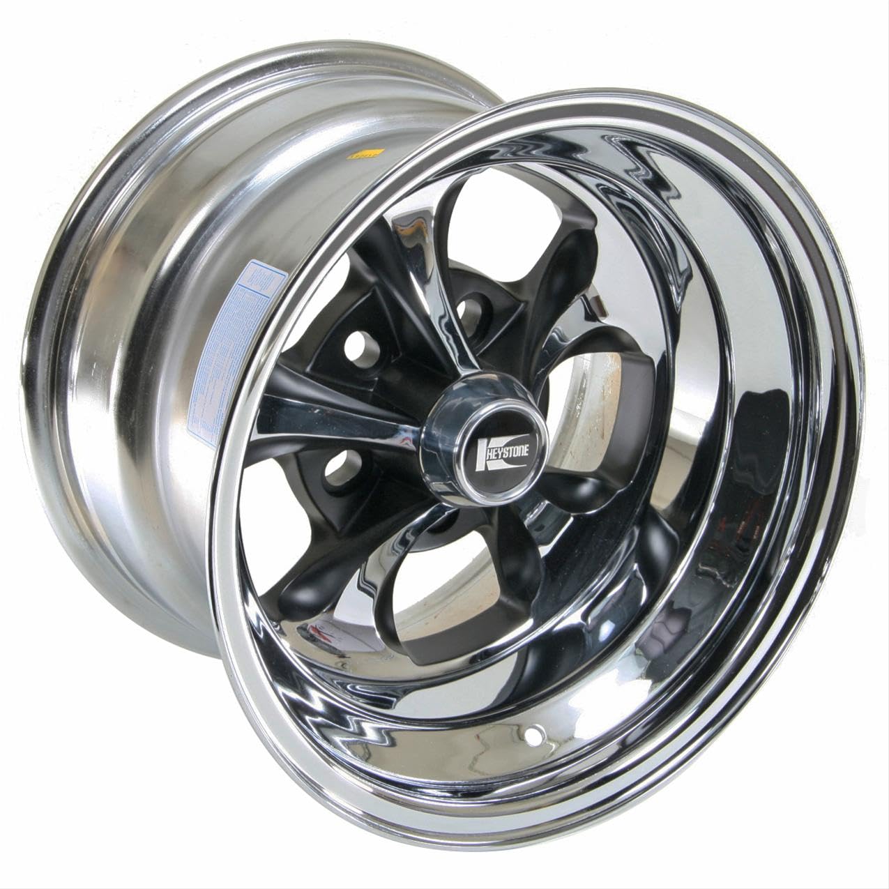 CRAGAR 32C KEYSTONE KLASSIC Chrome Wheel Plated Black Accents (0 x