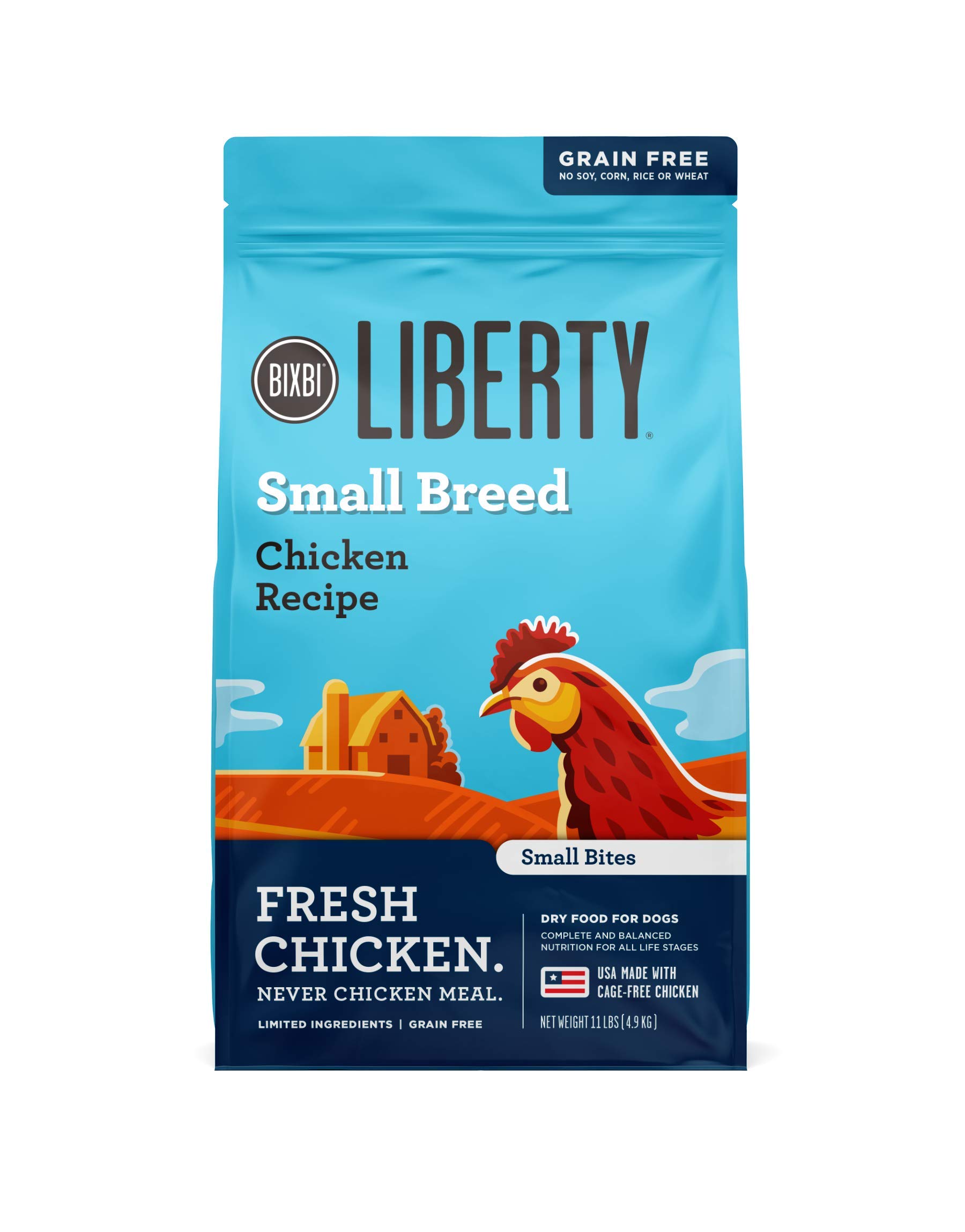 Small Breed Grain Free Beef And Rice Dog Food Reference: Bixbi Liberty Small Breed Grain Free Dry Dog Food Chicken