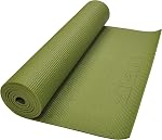Tapis de yoga extra épais IBF Iron Body Fitness 1/4 pouce, surface antidérapante, tapis d'exercice pour yoga, Pilates, gymnastique, salle de gym à domicile - Vert