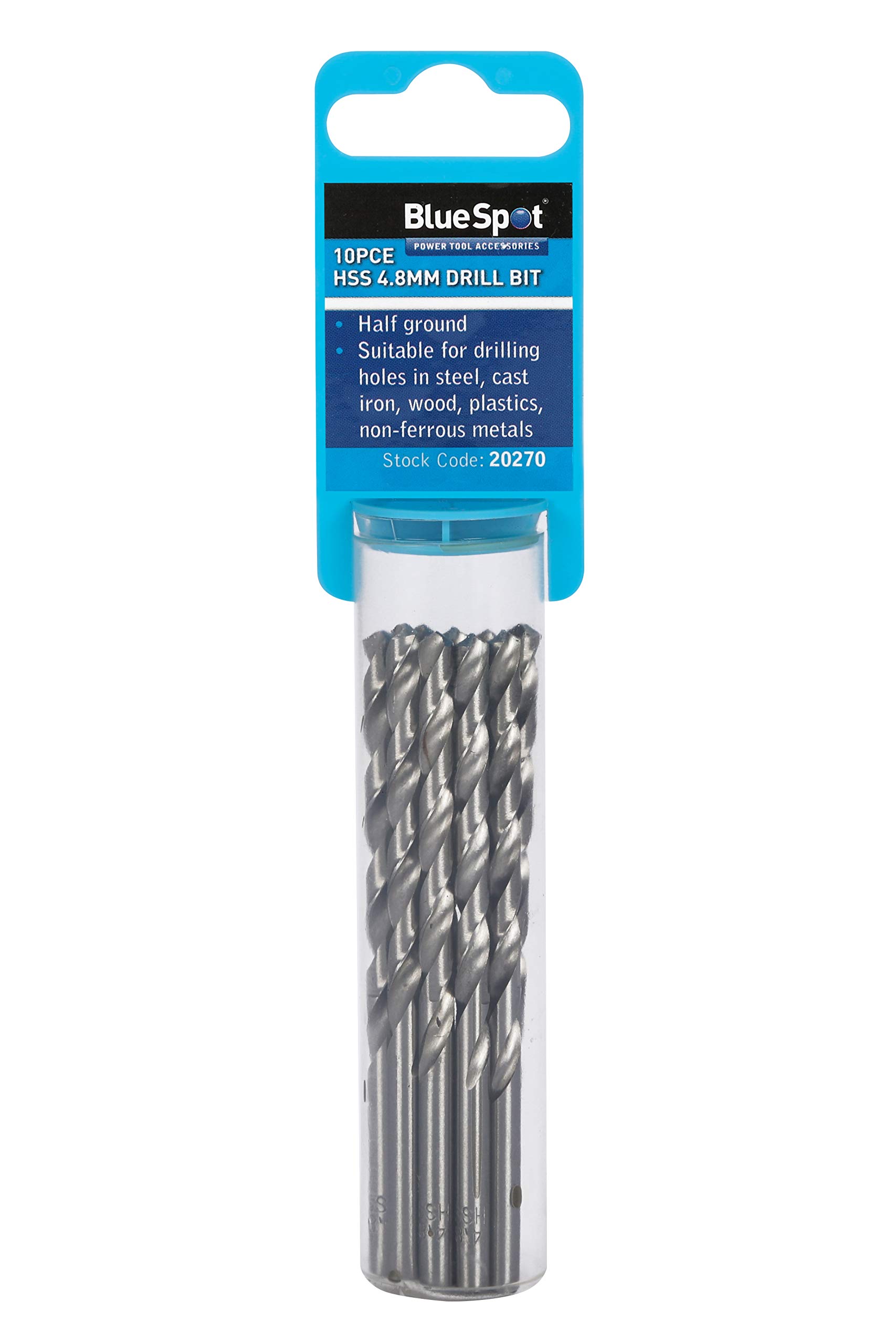 Blue Spot Tools Blue Spot 2027010Pce 4.8Mm Hss Drill Set