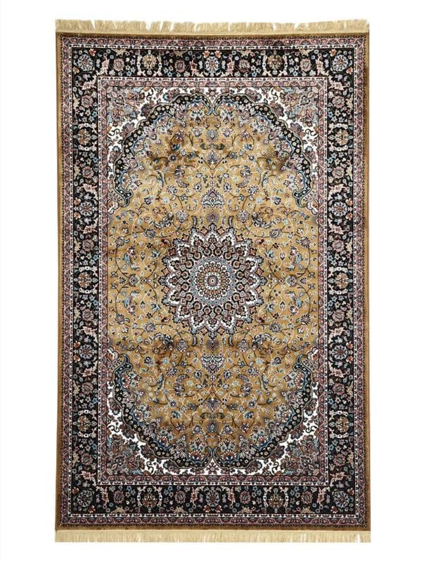 Image of Luxury Silk Carpet 5 x 7 FEET for Living Room or Bedroom, Made with Premium Silk, Perfect for Elegant Interiors Comfort and Timeless Design