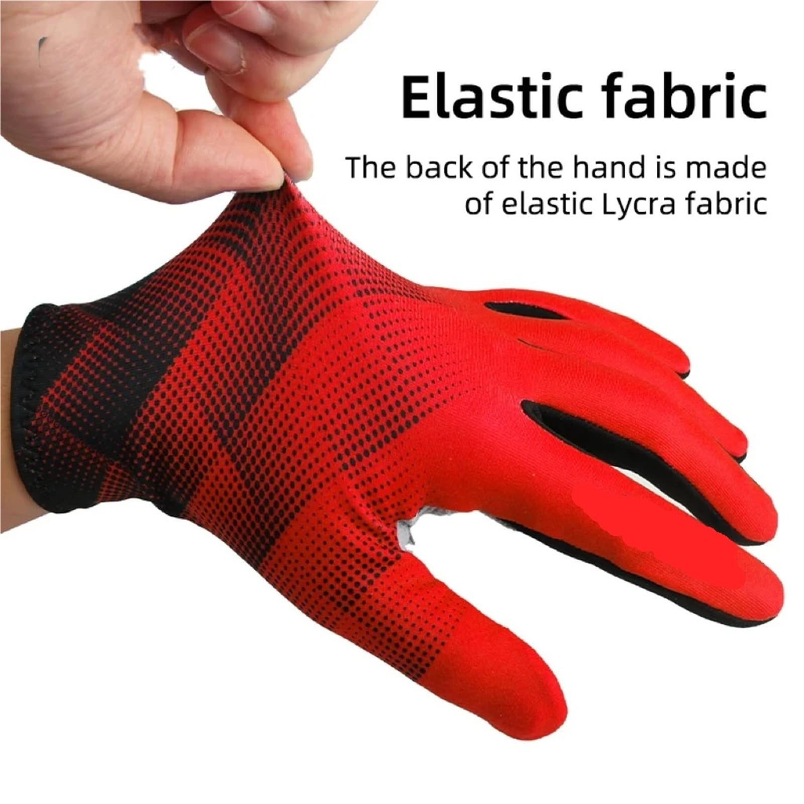 Generisch Unisex-Herbst-Winter-Fahrradhandschuhe, Thermo-Touchscreen, rutschfeste Lange Handschuhe for MTB-Fahrräder