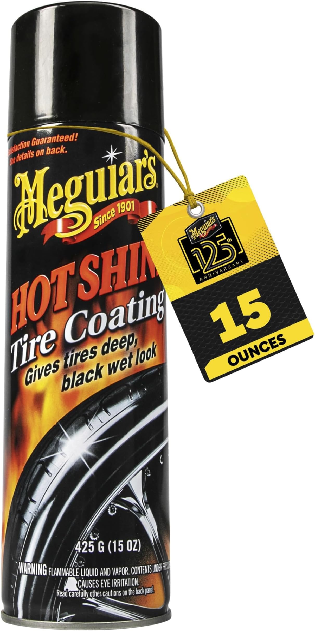 hot shine tyre coating spray, 15 oz