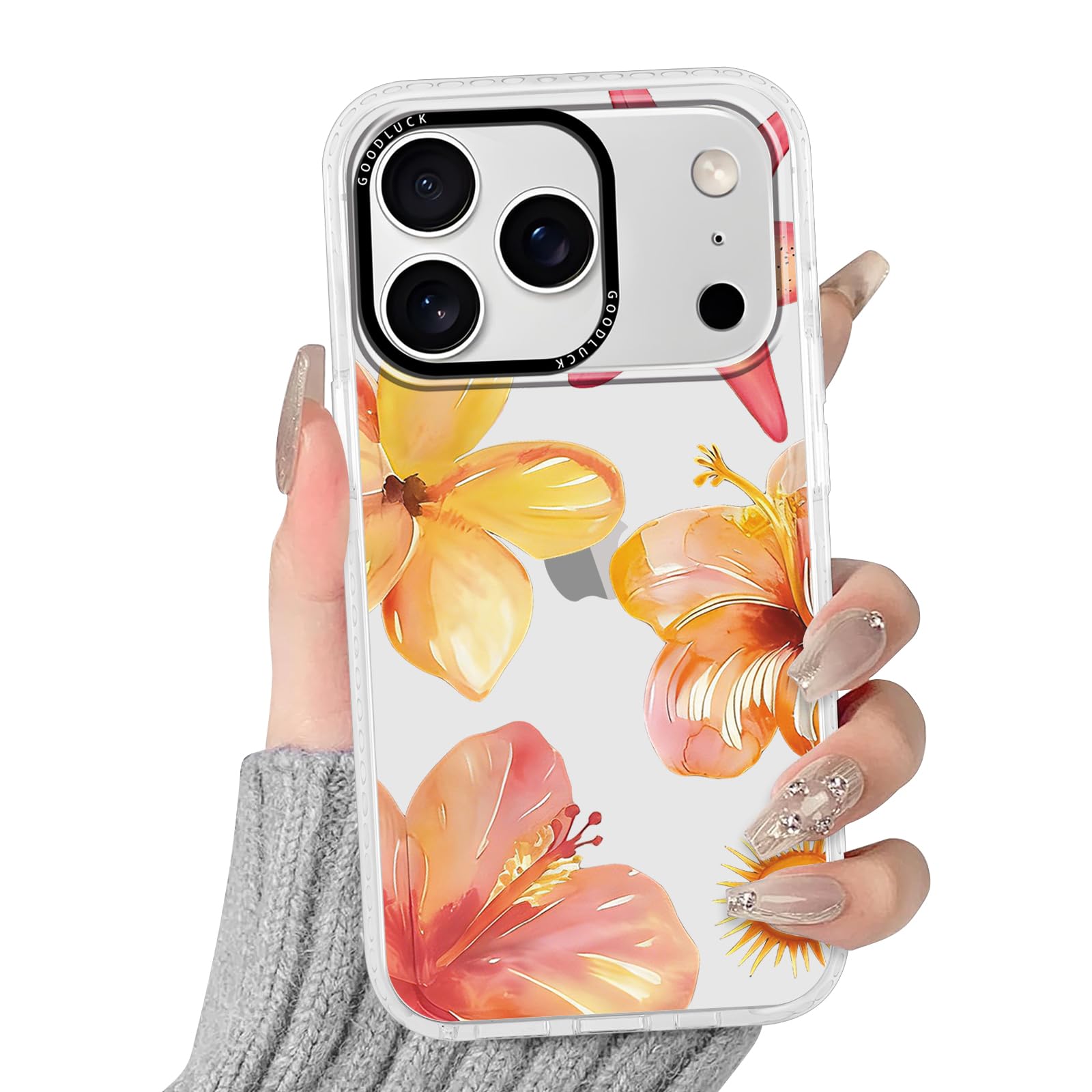 Coque iPhone 14 Pro protection mince en silicone gel antichoc motif papillon violet