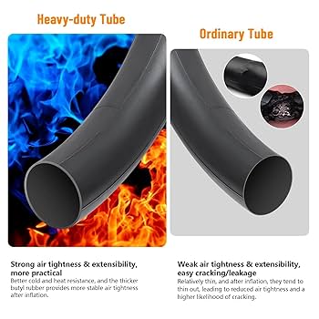 Amazon.com : 700C Heavy Duty Bike Tubes 700x35C/38C/40C/43C