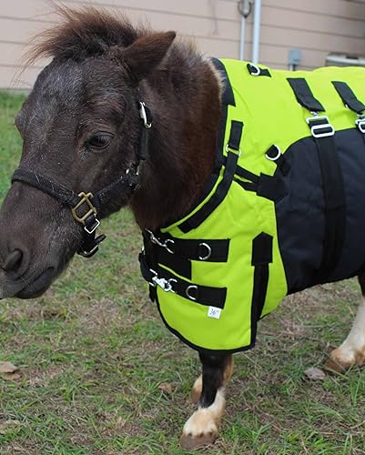 Miniatura 2 de CHALLENGER 46" 1200D Miniatura Weanling Donkey Pony Horse Foal Manta de invierno 51975LG