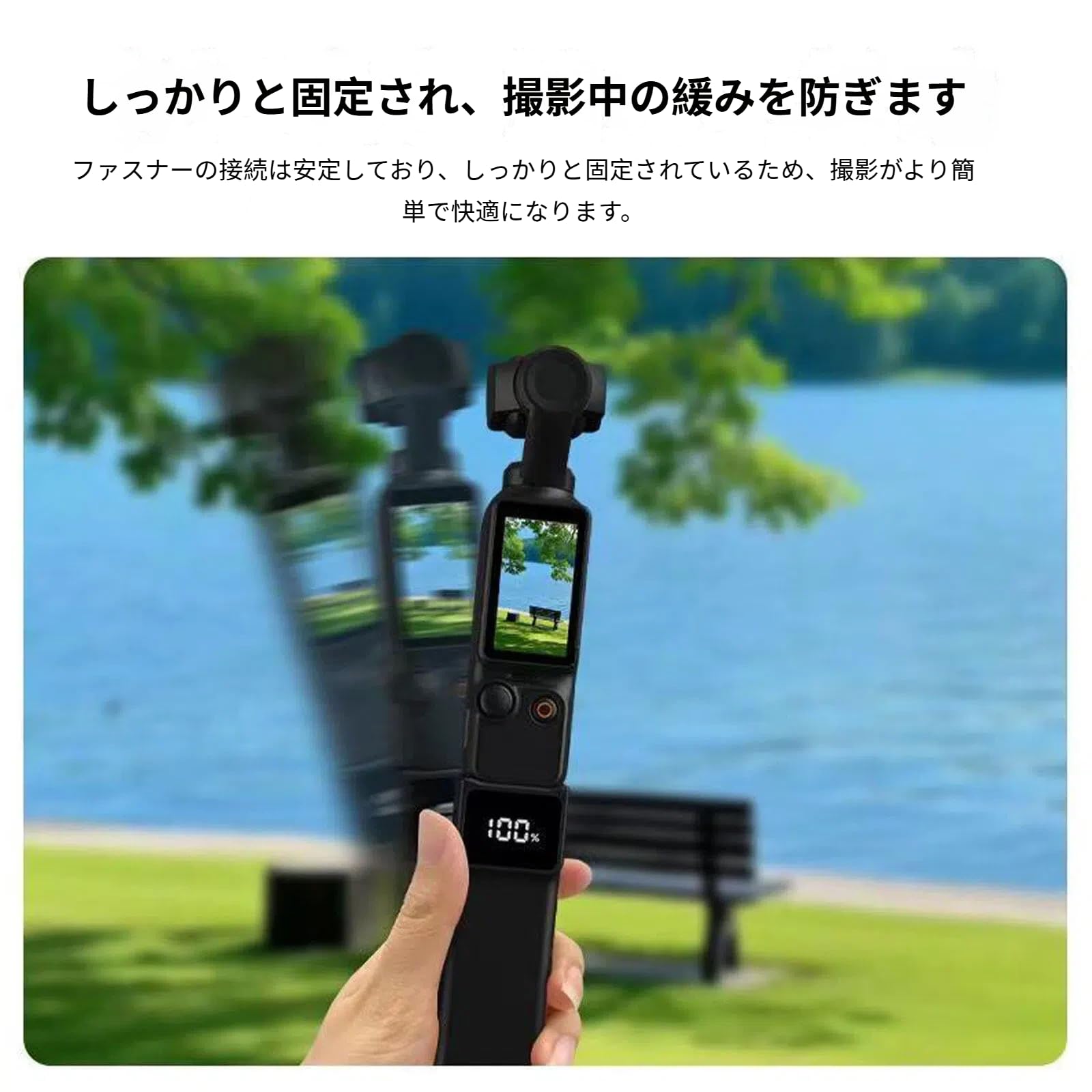 Amazon | Osmo pocket 3/4 バッテリーハンドル 充電ハンドル 電力の