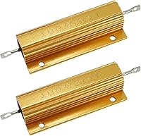 Vista 10 de RX24 50 W 4 Ohm Resistor Caja de aluminio Wirewound chasis montado -4pcs
