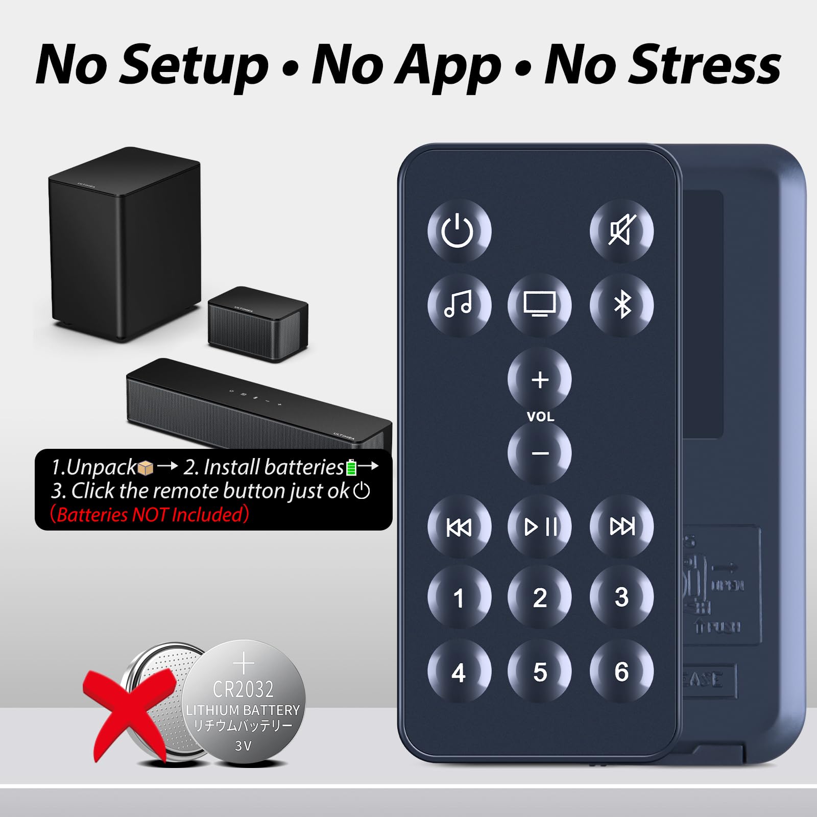 Amazon.com: WDZP Remote Control Replacement Compatible for Bose