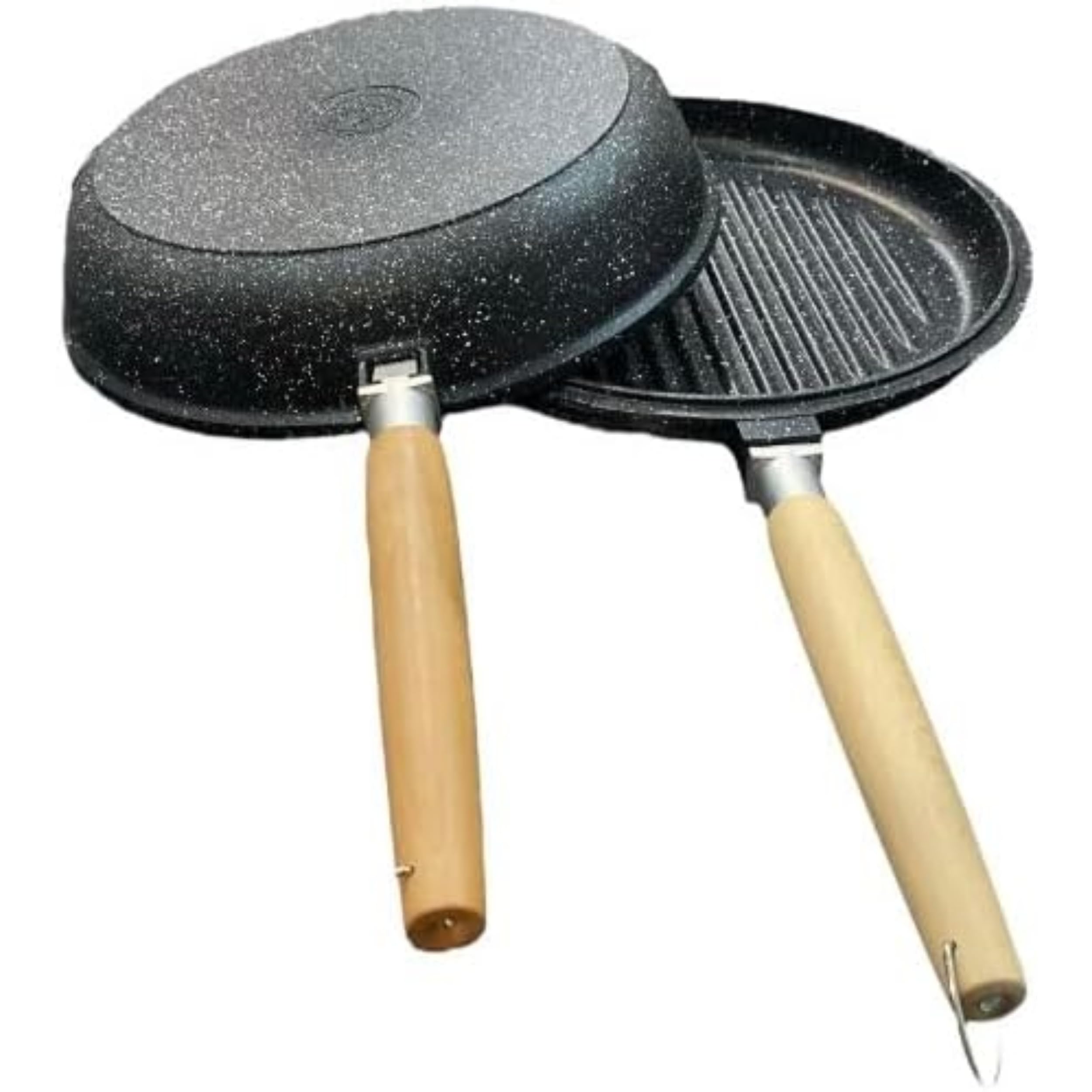 Fornetto 5 in 1 con Doppio Manico Estraibile – Pratico, Versatile e Salvaspazio, artigianale Made in Italy 32 cm