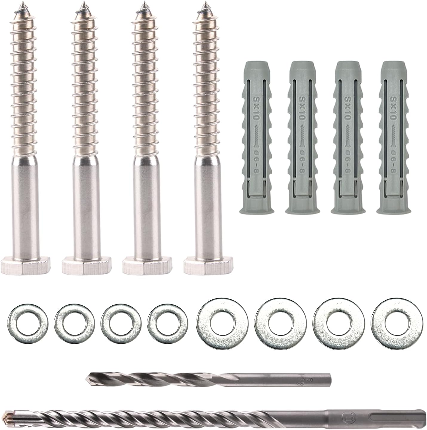 Universal tv mounting Hardware kit,mounting tv into Wood or