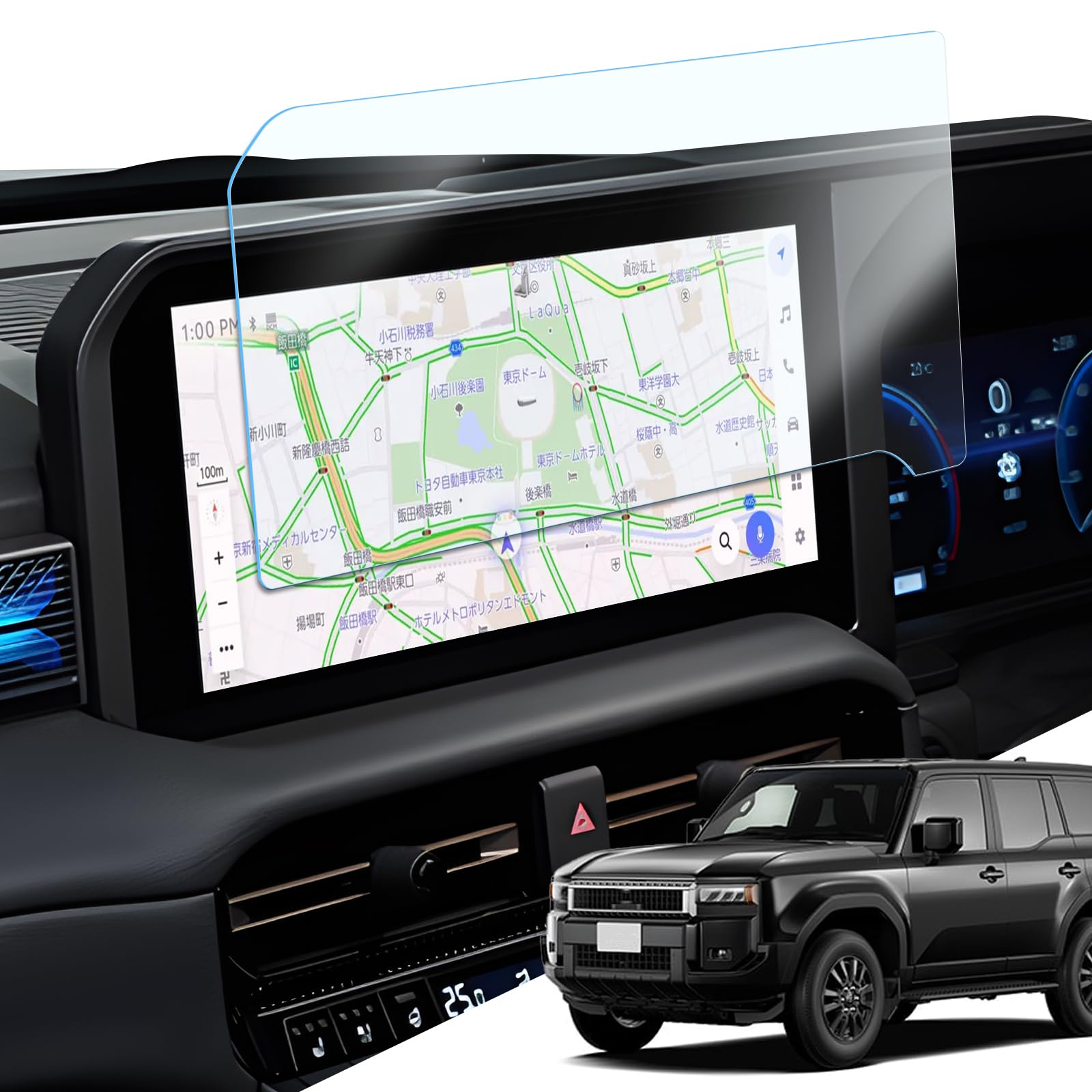 Amazon.co.jp: LANTU 【反射防止】トヨタ 新型 ランクル250 用 ナビ