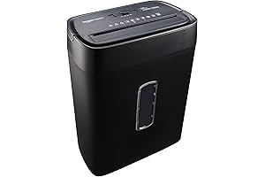 Amazon Basics Cross Cut Paper and Credit Card Shredder, 12 Sheet