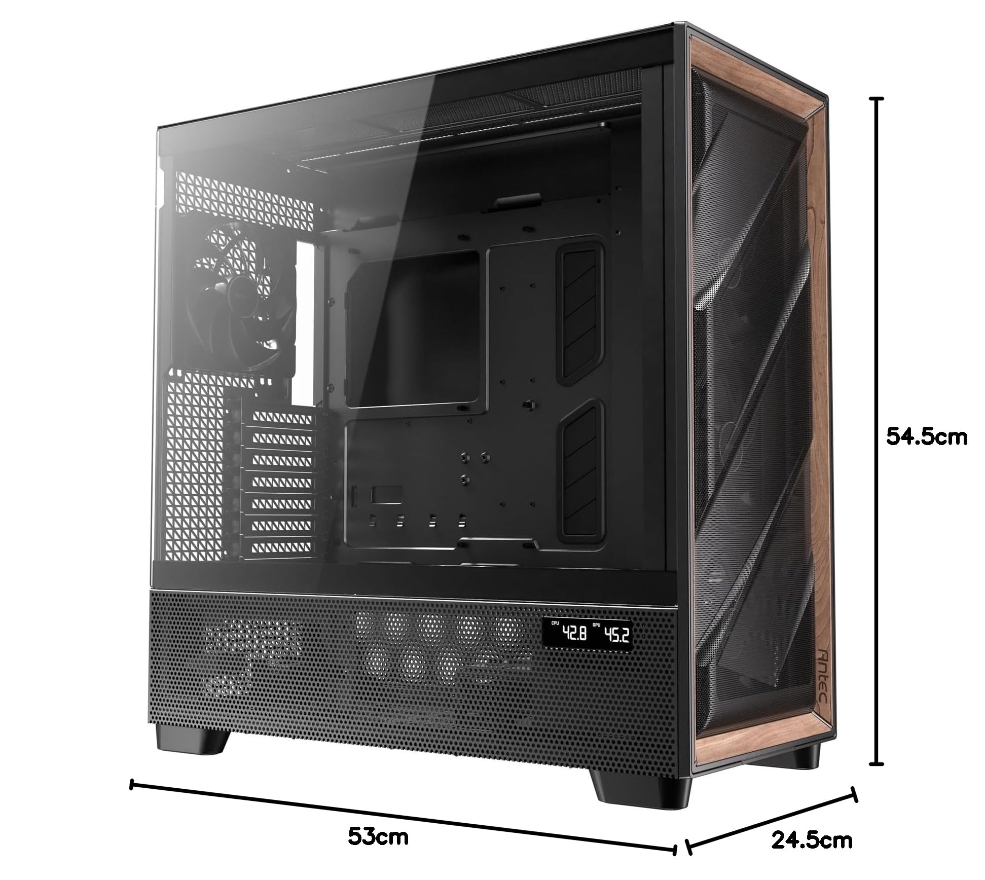 ANTEC Flux Pro EUV obudowa PC Big/Full Tower ATX, czarna
