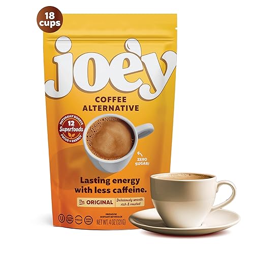 Miniatura 7 de Joey - La alternativa original del café 18 porciones - Café superalimento de hongos y adaptógeno, orgánico, vegano, sin OMG, sin gluten, kosher,