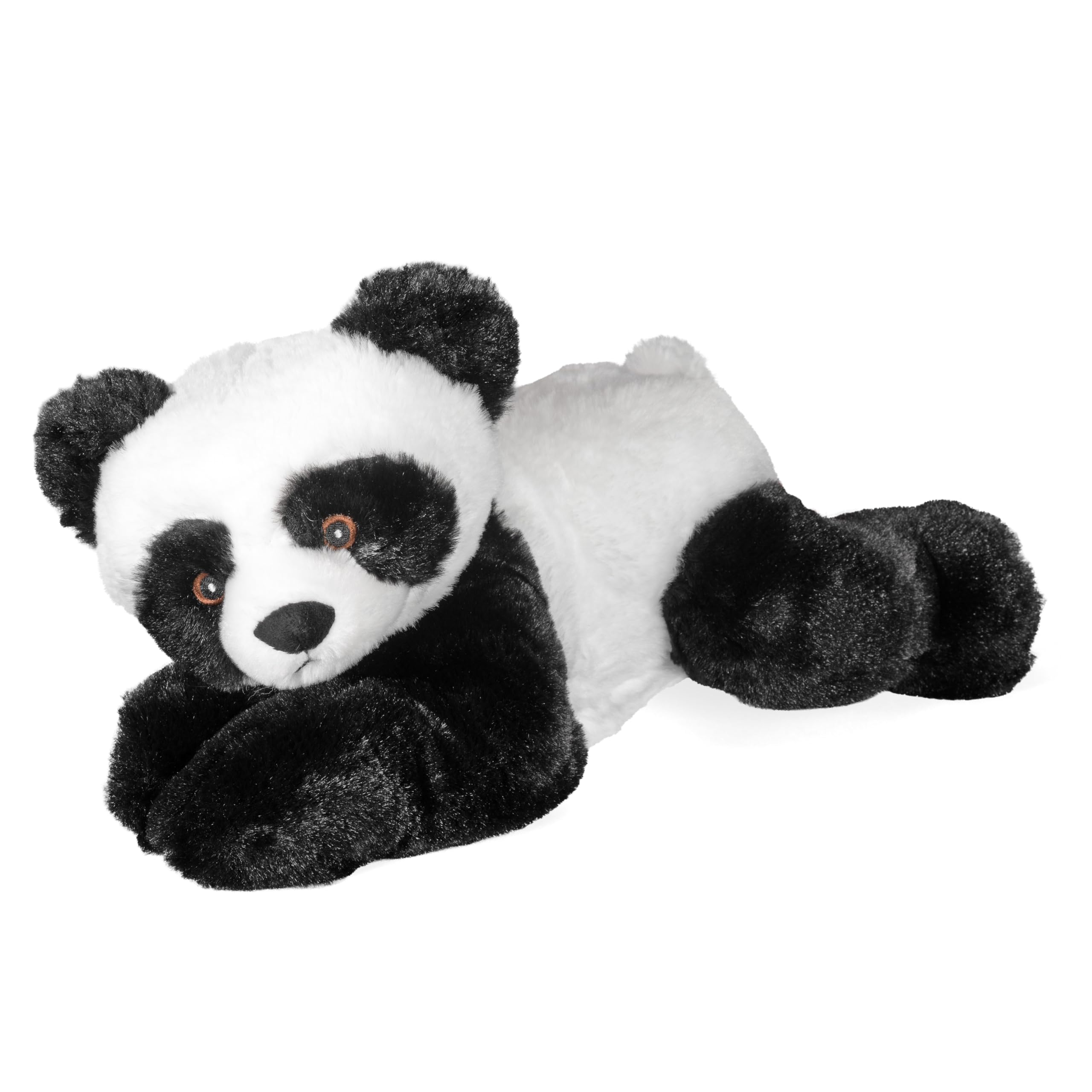 Wild Republic Ecokins Panda, Peluche Per Bambini 30 cm, Peluche Di Qualità, Regalo Di Compleanno, Giocattoli Ecologici, Creato Riciclando 16 Bottiglie In Plastica
