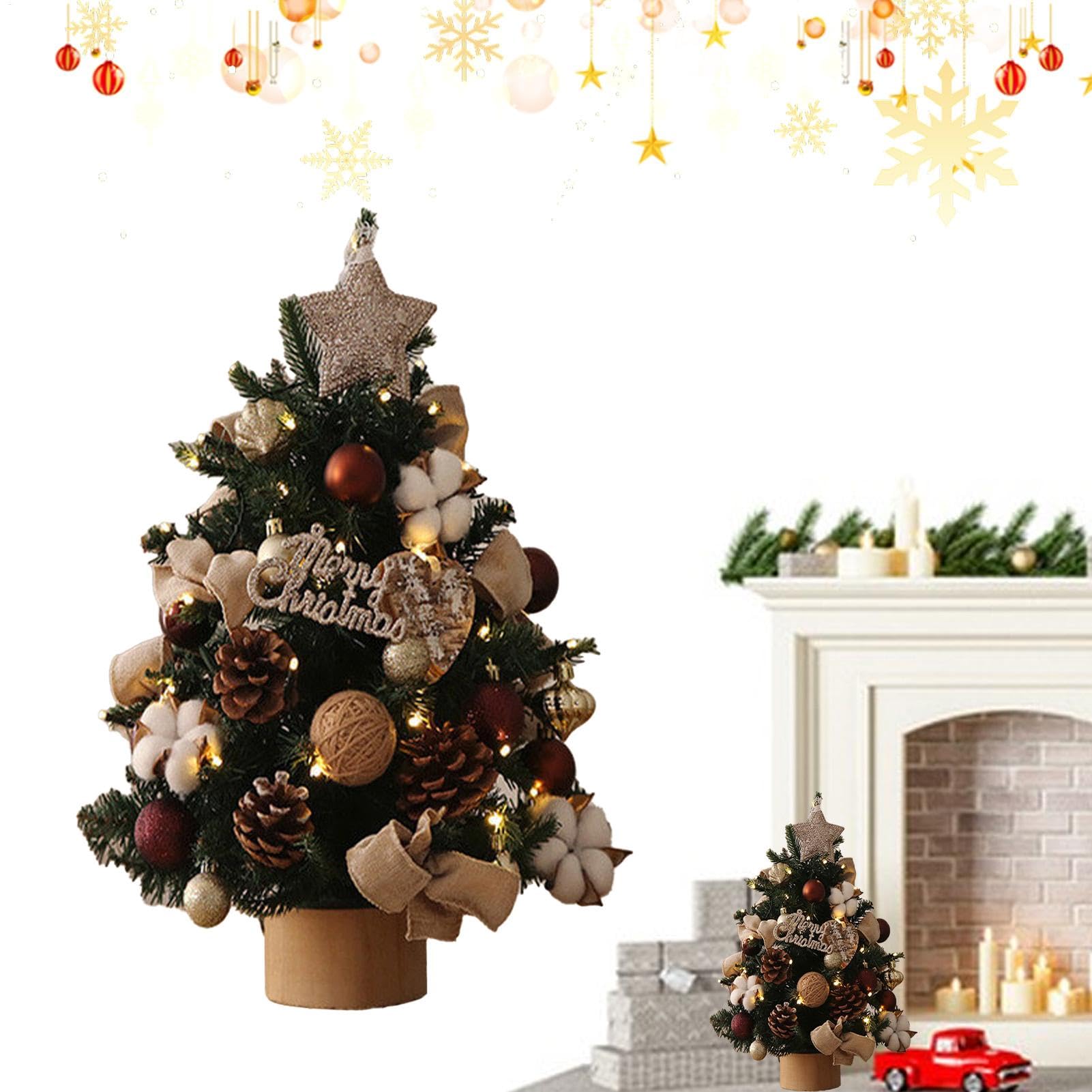 Sapin De Noël Pour Bureau Sapin miniature coloré et sur pied
