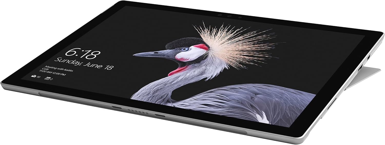 Surface Pro 2017 (5th gen) Intel i5-7300U 4GB 128GB 12.3in, Silver (Renewed)