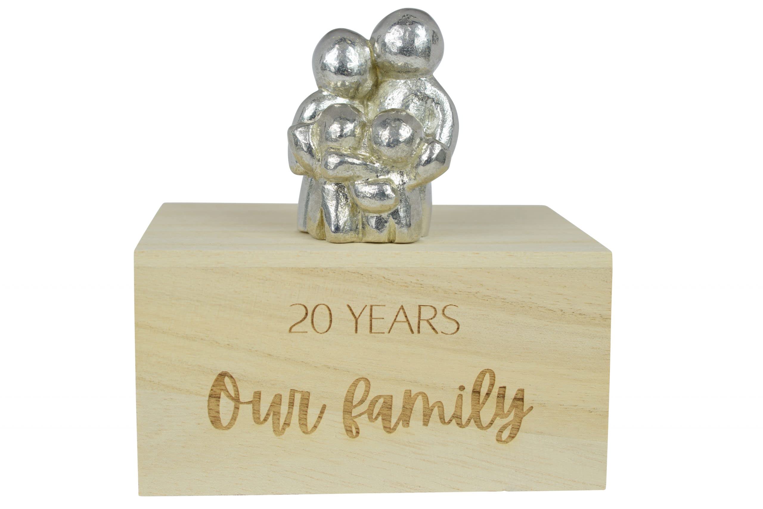 20 Year Anniversary Our Little Hugging Family Choose Amount of Children (3 Children) - Image 2