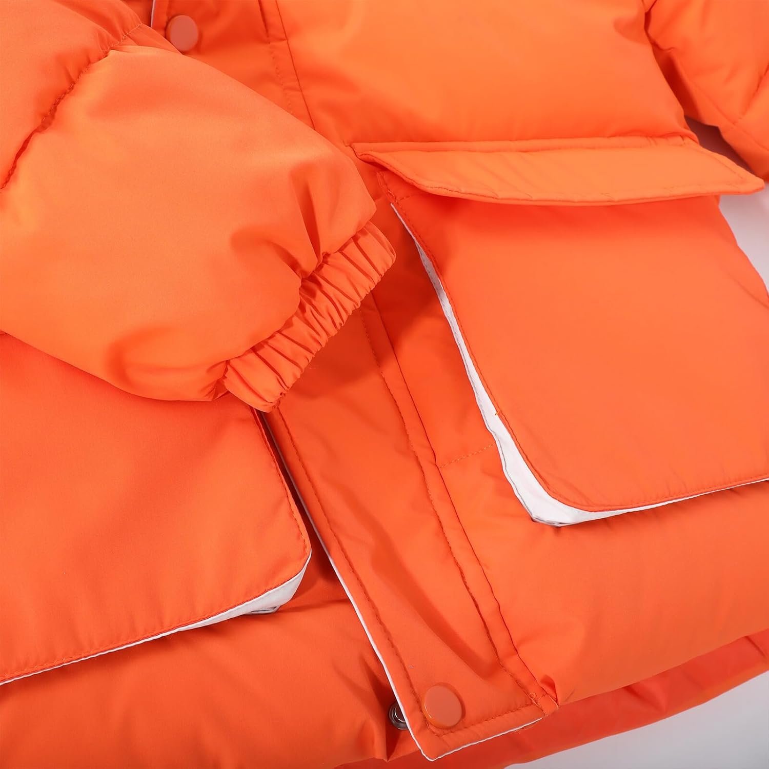 HILEELANG Kids Big Boys Winter Puffer Jacket with Hood, Warm Padded Water-Resistant Coat 6-13 Years - Image 6