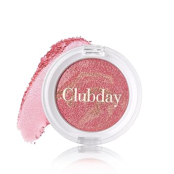 Marbleized Blush Powder Long-Lasting, Glowing Finish, Smooth & Blendable, Suitable for All Skin Tones, 0.12 Oz-04