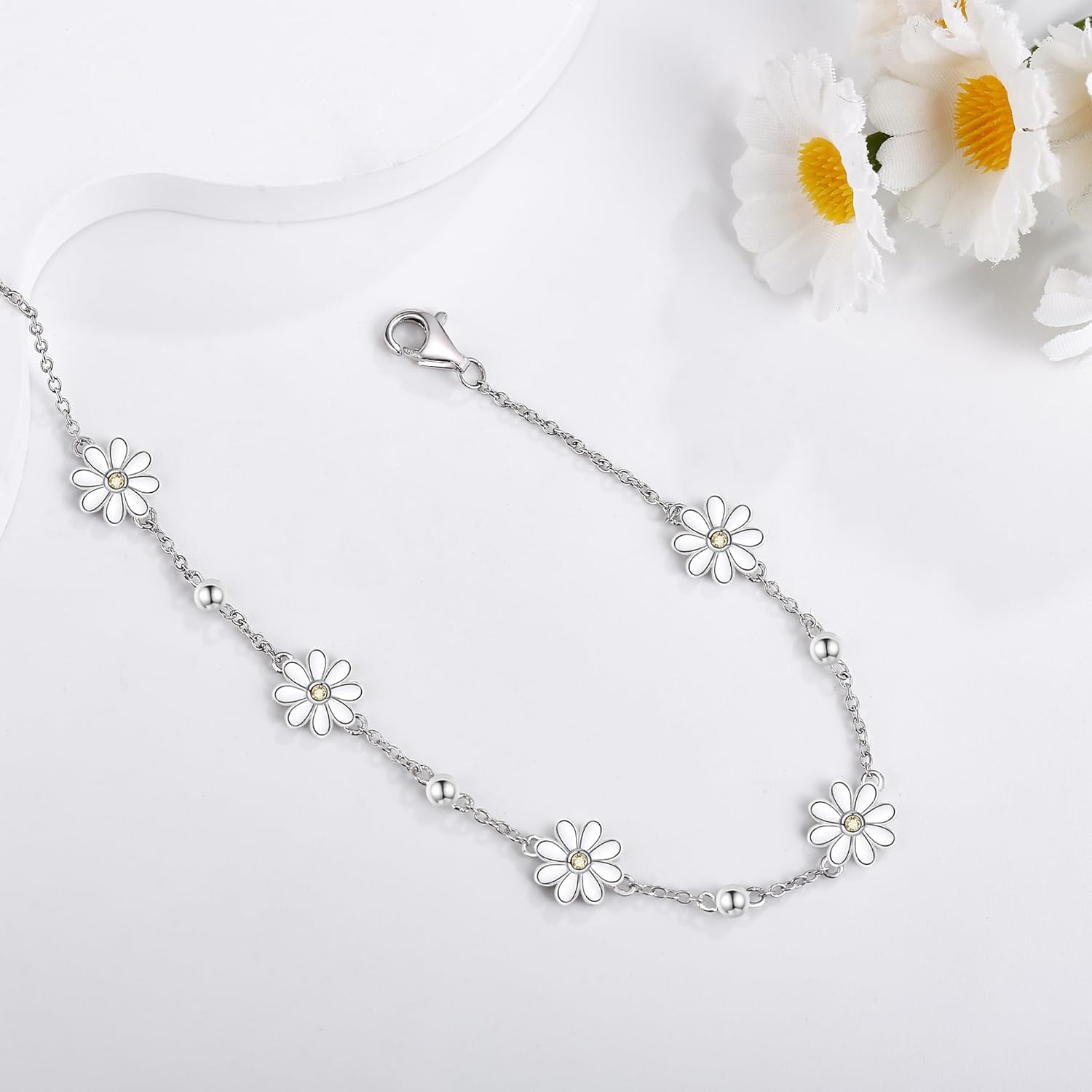 URONE 925 Sterling Silver Bracelet Jewelry Gifts for Women - Image 3