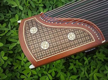 LANDTOM Professional Paulownia Guzheng(163cm)for Adults/beginner/Intermediate (Drizzling rain)