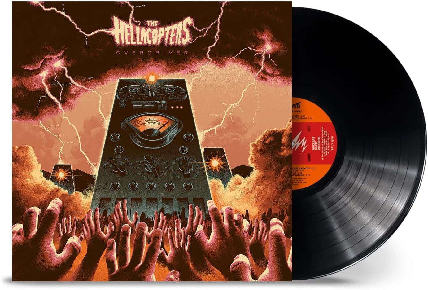Hellacopters Overdriver LP Vinyl NEW