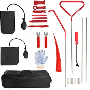 Long Reach Hook, Professional Tool Kit,Outdoor Camping Set (24PCS)