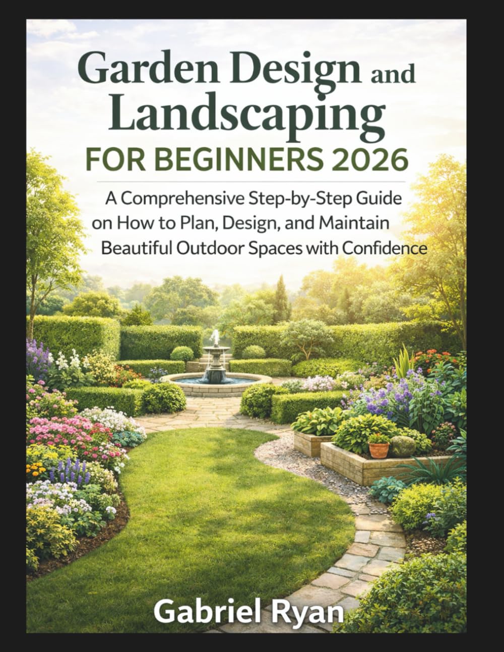 Garden design and landscaping for beginners 2026: A comprehensive step by step guide on how to plan,design, and maintain beautiful outdoor spaces with confidence