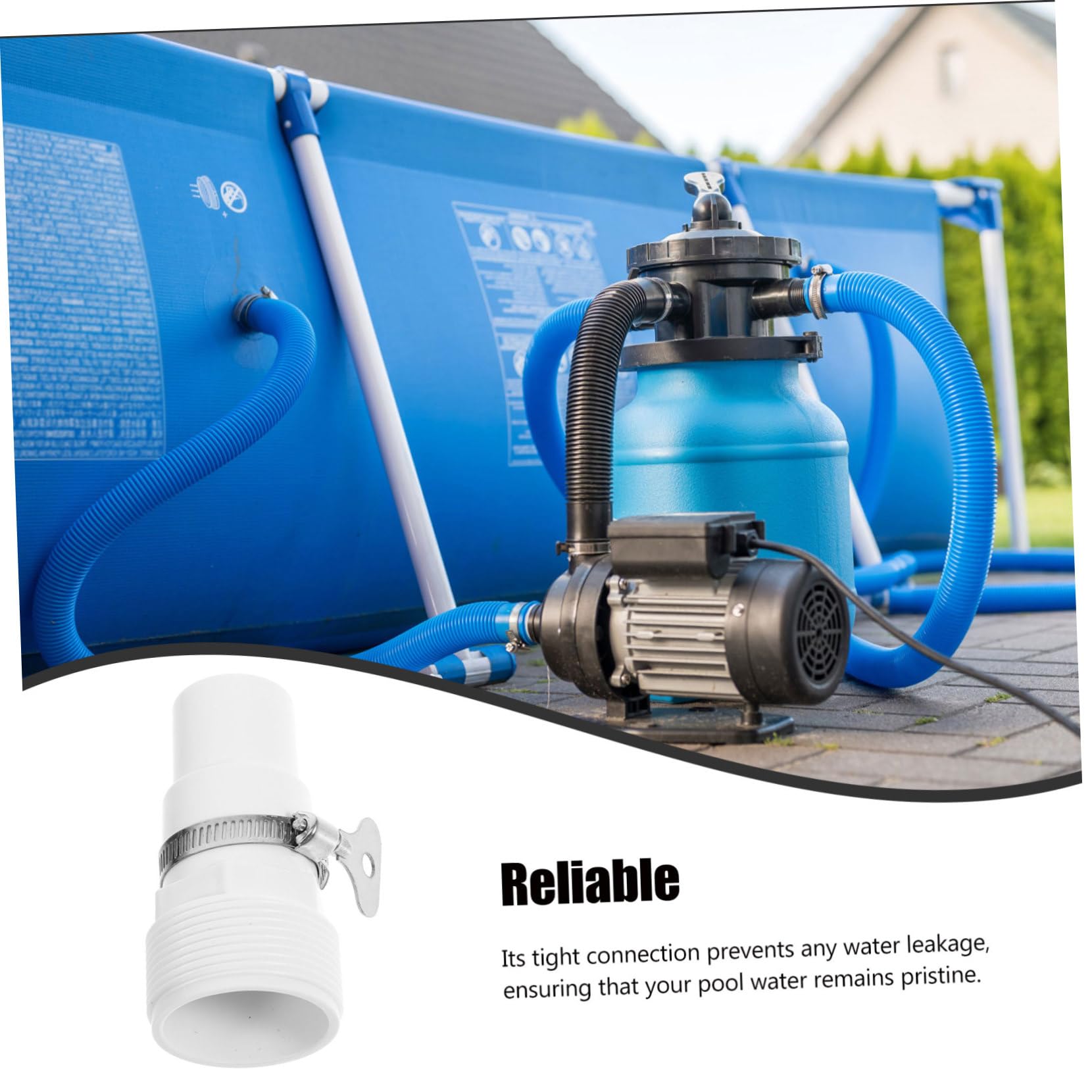 INOOMP 3ensembles Adaptateur De Tuyau Pour Pompe De Filtration De Piscine De Compatible Avec Spxz Accessoires Pour Entretien De Piscine