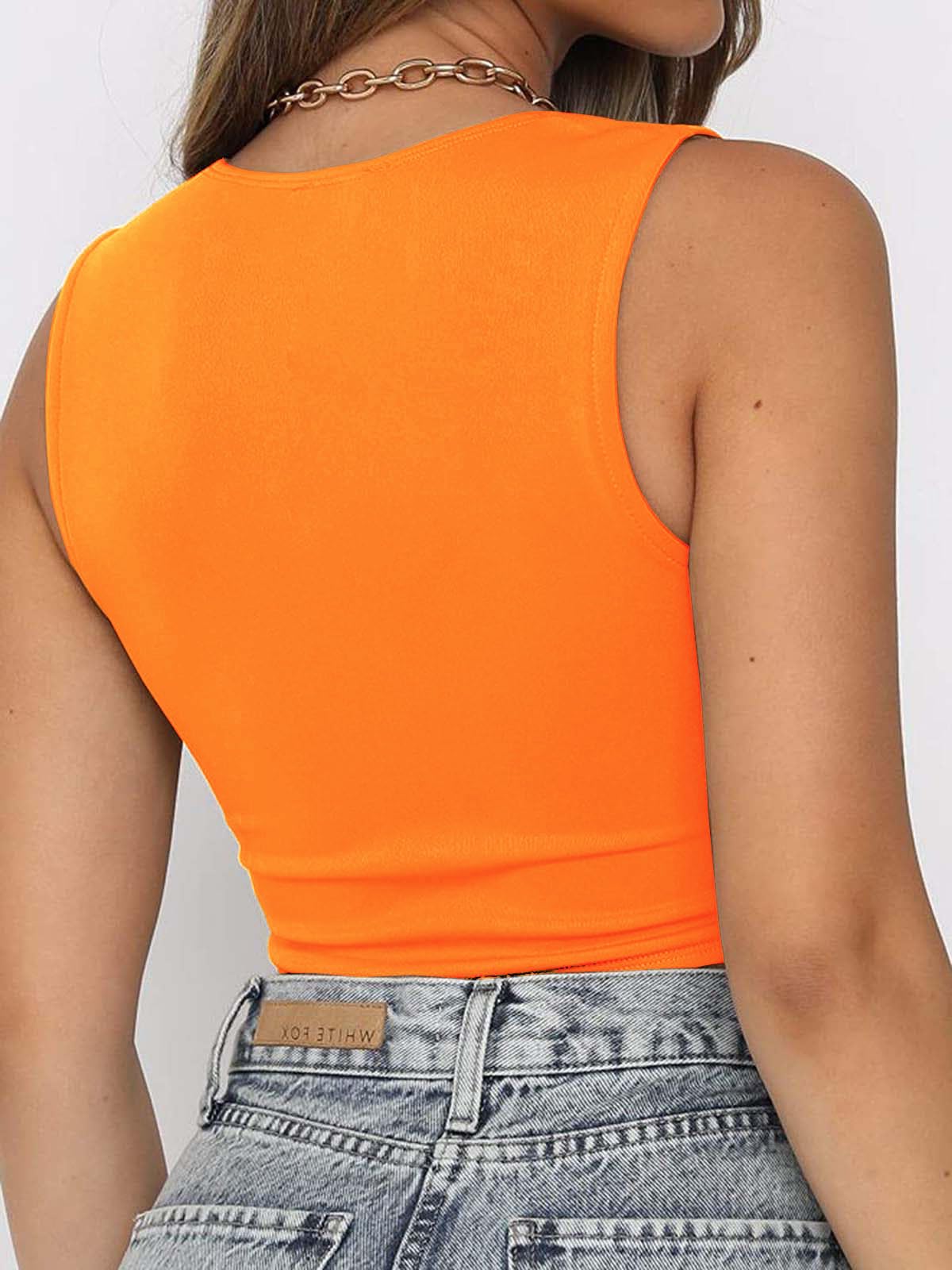 BEJONS Women Sexy Y2k Corset Like Crop Top Deep V Neck Bra Night Going Out Festival Rave Top