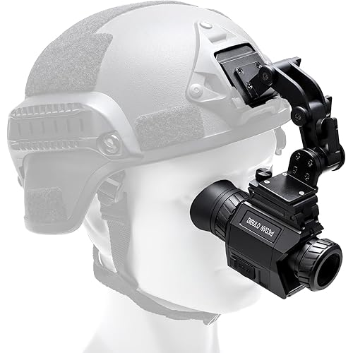 NVG3rd Digital Night Vision Goggles for Adults - 2.5K HD Head Mounted, 40° FOV, Infrared, with OLED Display, 250m Range, IPX7 Waterproof