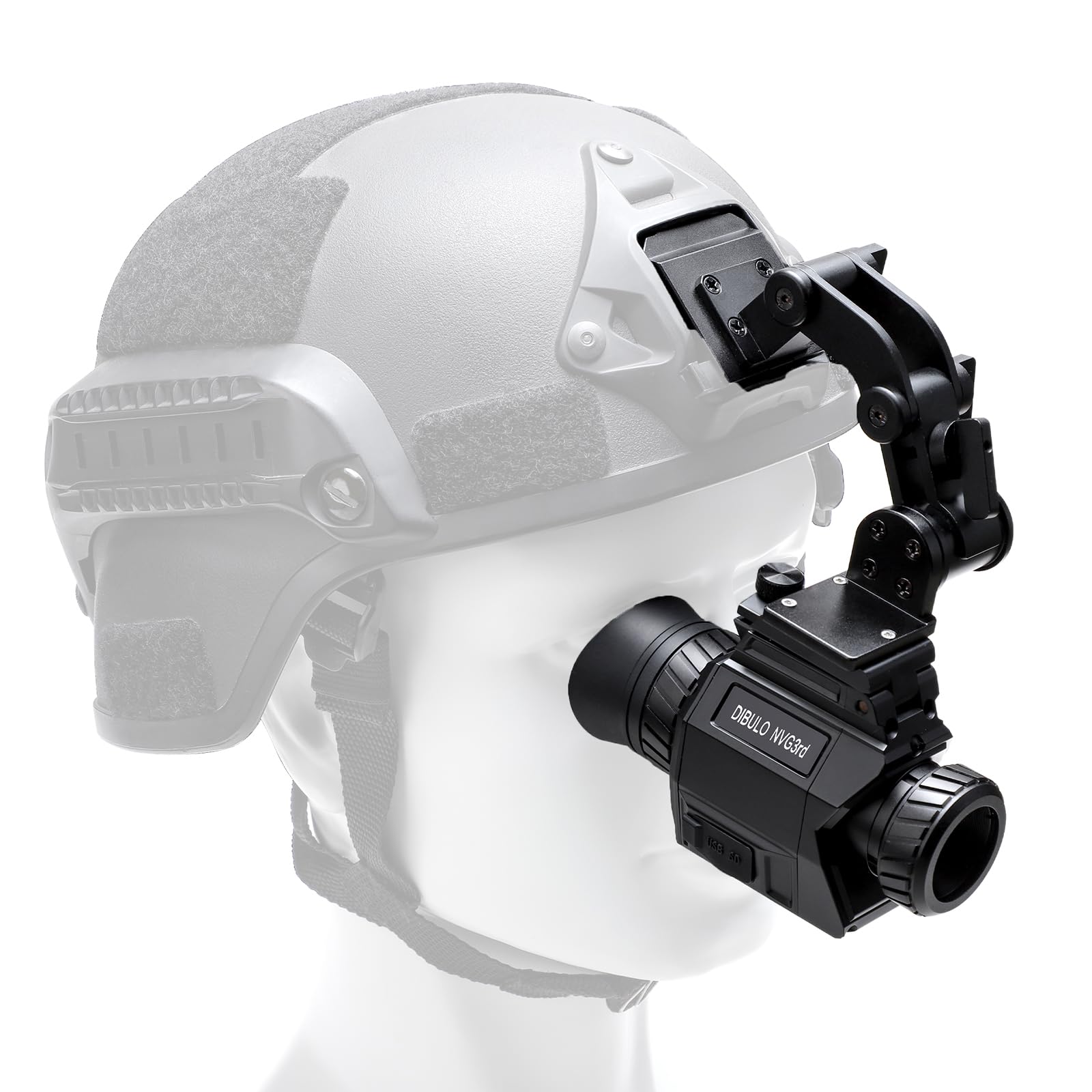 TRV NVG3rd Digital Night Vision Goggles for Adults - 2.5K HD Head Mounted, 40° FOV, Infrared, with OLED Display, 250m Range, IPX7 Waterproof