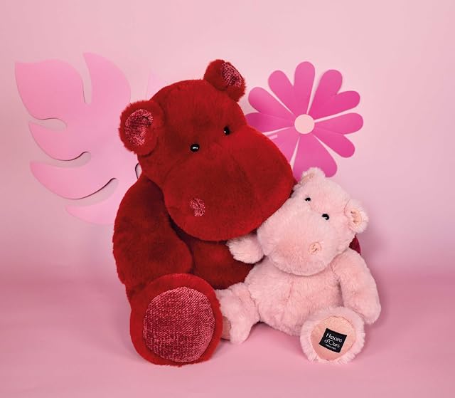 Foto 4 de 5 de Histoire d'ours - Peluche hipopótamo - Hip'pie - Rosa - 25 cm - Hipopótamo - HO3096